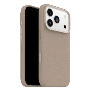 כיסוי עור קקטוס לאייפון 17 פרו בז׳ OtterBox Symmetry Cactus | תומך MagSafe למראה ותחושת פרימיום