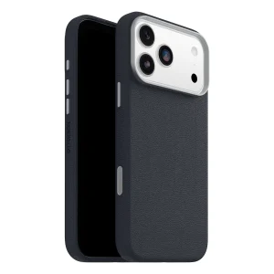 כיסוי עור קקטוס לאייפון 17 פרו מקס כחול OtterBox Symmetry Cactus | תומך MagSafe למראה ותחושת פרימיום