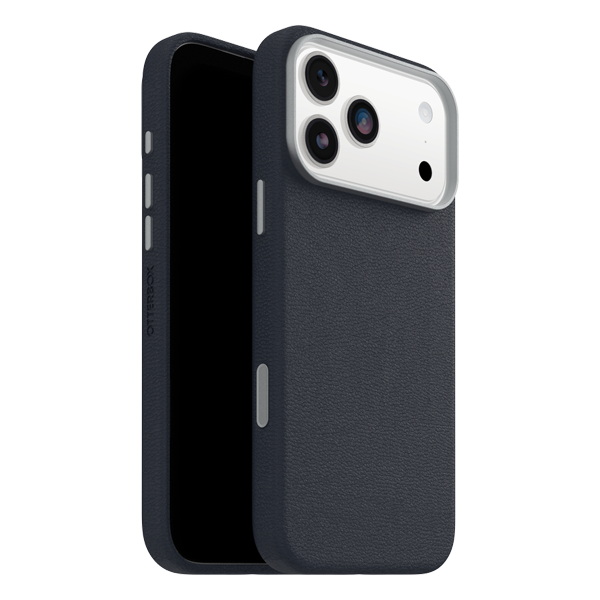 כיסוי עור קקטוס לאייפון 17 פרו מקס כחול OtterBox Symmetry Cactus | תומך MagSafe למראה ותחושת פרימיום