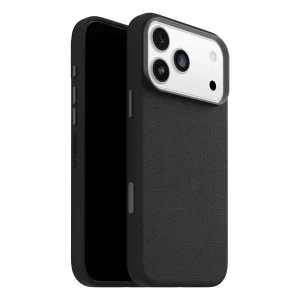 כיסוי עור קקטוס לאייפון 17 פרו מקס שחור OtterBox Symmetry Cactus | תומך MagSafe למראה ותחושת פרימיום