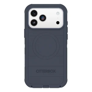 כיסוי קשיח לאייפון 17 פרו מקס כחול OtterBox Defender Pro | תומך MagSafe עם הגנה מקיפה כולל לשקע טעינה ולכפתורים