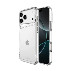 כיסוי קשיח לאייפון 17 פרו שקוף עם שוליים מוגבהות ומחוזקות להגנה מקיפה | Toiko Titan 6