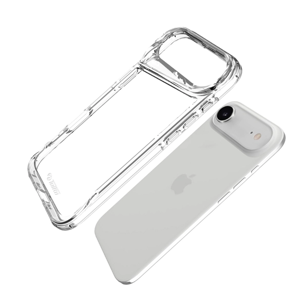 כיסוי קשיח לאייפון אייר שקוף עם שוליים מוגבהות ומחוזקות להגנה מקיפה | Toiko Titan 2