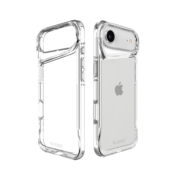 כיסוי קשיח לאייפון אייר שקוף עם שוליים מוגבהות ומחוזקות להגנה מקיפה | Toiko Titan 3