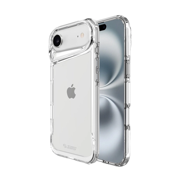 כיסוי קשיח לאייפון אייר שקוף עם שוליים מוגבהות ומחוזקות להגנה מקיפה | Toiko Titan 6