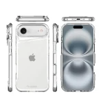 כיסוי קשיח לאייפון אייר שקוף עם שוליים מוגבהות ומחוזקות להגנה מקיפה | Toiko Titan 7