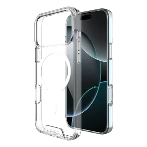 כיסוי שקוף לאייפון 17 פרו תומך Magsafe וקשיח במיוחד Toiko Chiron 2