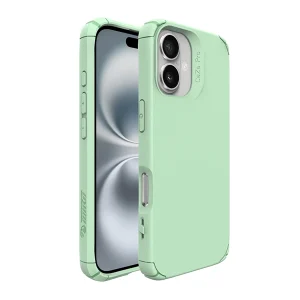 כיסוי שתי שכבות לאייפון 17 ירוק תומך Magsafe עם פינות מחוזקות להגנה וסטייל | Toiko Caza 2
