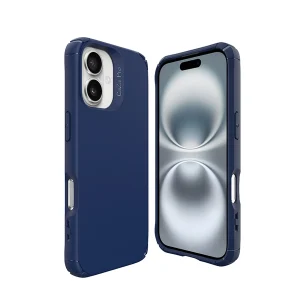 כיסוי שתי שכבות לאייפון 17 כחול תומך Magsafe עם פינות מחוזקות להגנה וסטייל | Toiko Caza 1