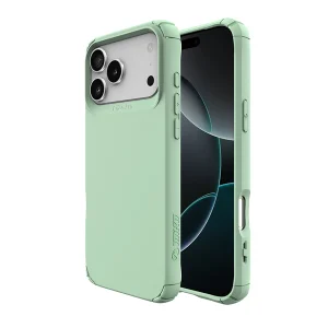 כיסוי שתי שכבות לאייפון 17 פרו ירוק תומך Magsafe עם פינות מחוזקות להגנה וסטייל | Toiko Caza 3
