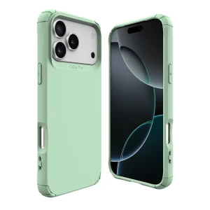 כיסוי שתי שכבות לאייפון 17 פרו מקס ירוק תומך Magsafe עם פינות מחוזקות להגנה וסטייל | Toiko Caza 1