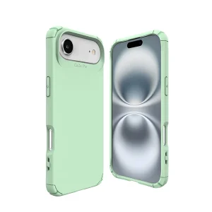 כיסוי שתי שכבות לאייפון אייר ירוק תומך Magsafe עם פינות מחוזקות להגנה וסטייל | Toiko Caza 1