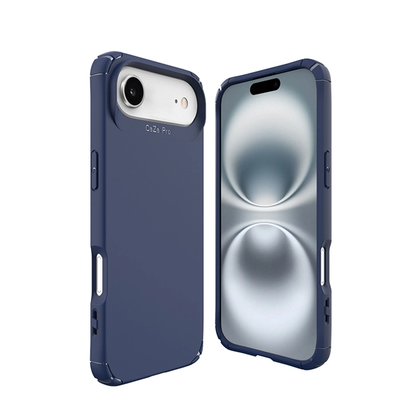 כיסוי שתי שכבות לאייפון אייר כחול תומך Magsafe עם פינות מחוזקות להגנה וסטייל | Toiko Caza 1