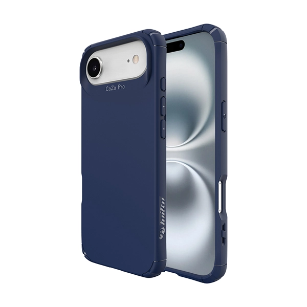 כיסוי שתי שכבות לאייפון אייר כחול תומך Magsafe עם פינות מחוזקות להגנה וסטייל | Toiko Caza 3