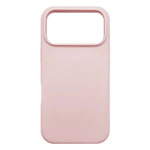 מגן גומי לאייפון 17 פרו ורוד פודרה להגנה מלאה, איכותי ונעים למגע | Velox