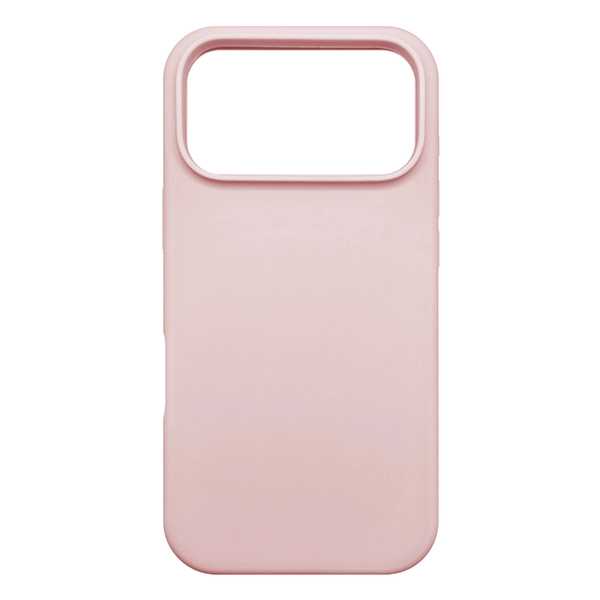 מגן גומי לאייפון 17 פרו ורוד פודרה להגנה מלאה, איכותי ונעים למגע | Velox