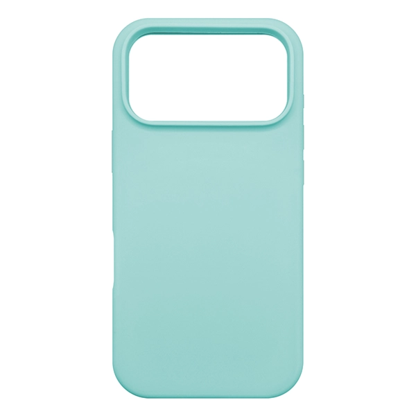 מגן גומי לאייפון 17 פרו מקס ירוק מנטה להגנה מלאה, איכותי ונעים למגע | Velox