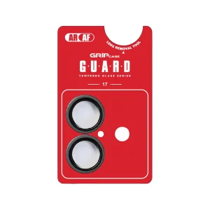 מגן זכוכית למצלמות לאייפון 17 שחור | Grip Glass