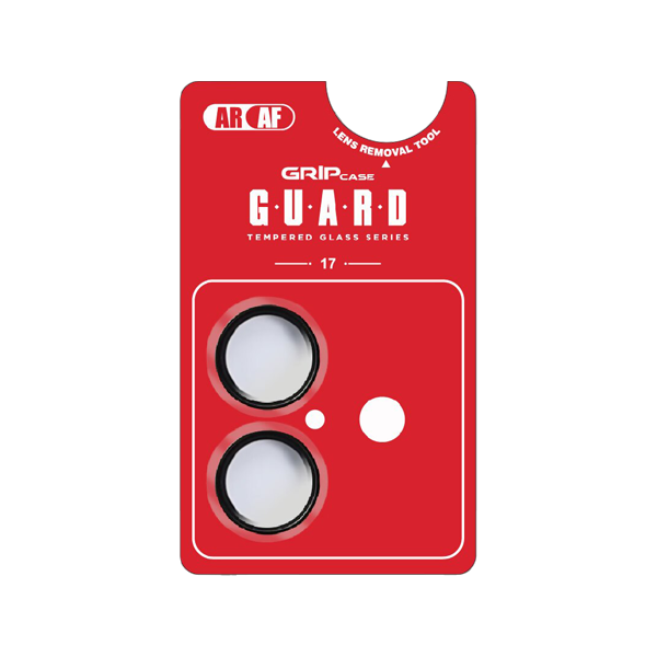 מגן זכוכית למצלמות לאייפון 17 שקוף | Grip Glass