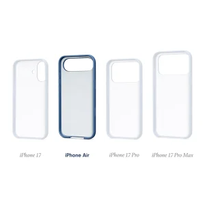 מגן קשיח לאייפון אייר כחול תומך MagSafe ומבנה בולם זעזועים | Beats iPhone Air Case Bedrock Blue