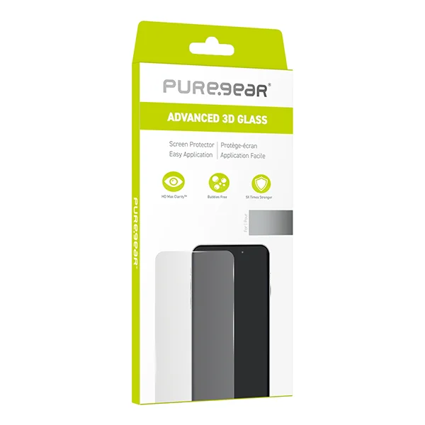 מגן מסך זכוכית לאייפון 17 אייר איכותי Puregear Advanced 3d Glass 5