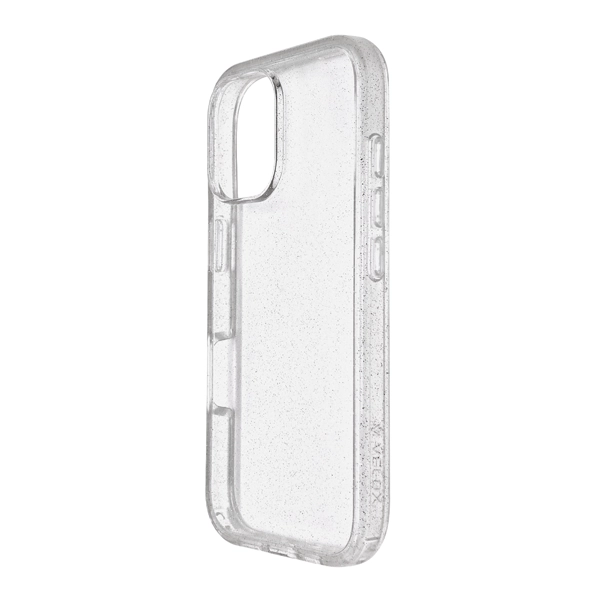 מגן קומבו לאייפון 17 שקוף עם נצנצים להגנה מיטבית | Velox 2