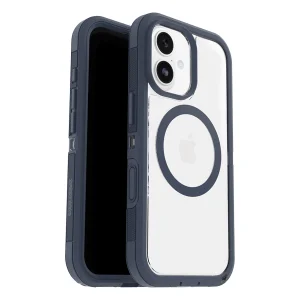 מגן קשיח לאייפון 17 שקוף/כחול OtterBox Defender Pro XT | תומך MagSafe עם עמידות צבאית