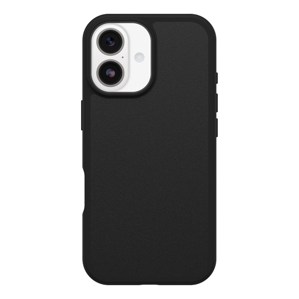 מגן שחור לאייפון 17 OtterBox React | תומך MagSafe להגנה חזקה בתקן צבאי