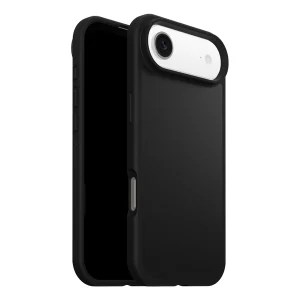 מגן שחור לאייפון אייר OtterBox React | תומך MagSafe להגנה חזקה בתקן צבאי