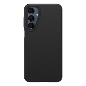 מגן שחור לגלקסי A17 איכותי OtterBox React | תומך בטעינה אלחוטית, להגנה חזקה בתקן צבאי