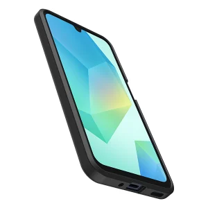 מגן שחור לגלקסי A17 איכותי OtterBox React | תומך בטעינה אלחוטית, להגנה חזקה בתקן צבאי