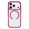 מגן שקוף ורוד לאייפון 17 פרו OtterBox React | תומך MagSafe להגנה חזקה בתקן צבאי