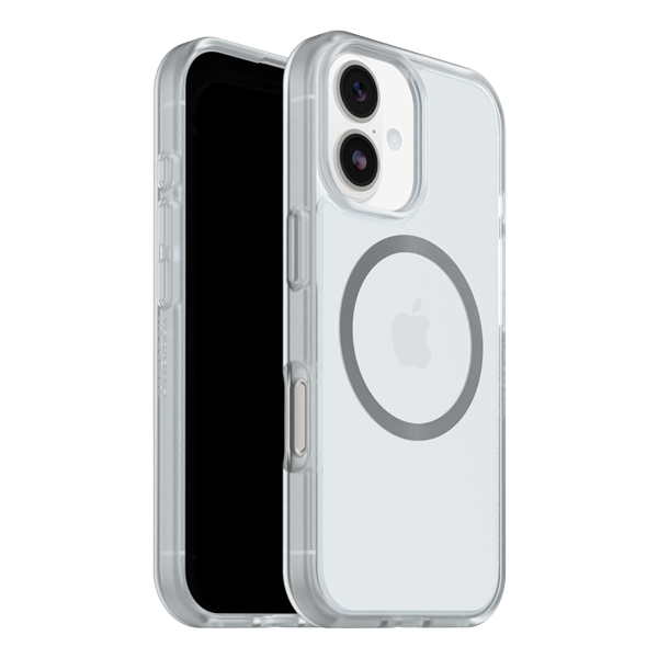 מגן שחור לאייפון 17 OtterBox React | תומך MagSafe להגנה חזקה בתקן צבאי