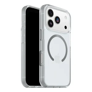 מגן שקוף לאייפון 17 פרו OtterBox React | תומך MagSafe להגנה חזקה בתקן צבאי