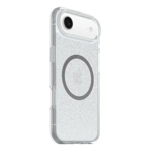 מגן שקוף נצנצים לאייפון אייר OtterBox React | תומך MagSafe להגנה חזקה בתקן צבאי