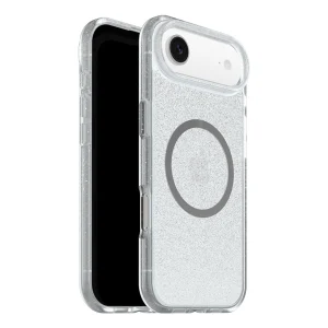 מגן שקוף נצנצים לאייפון אייר OtterBox React | תומך MagSafe להגנה חזקה בתקן צבאי