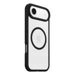 מגן שקוף שחור לאייפון אייר OtterBox React | תומך MagSafe להגנה חזקה בתקן צבאי