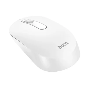 עכבר אלחוטי מדויק וקומפקטי לבן | Hoco Platinum