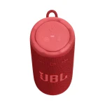 רמקול אלחוטי JBL Grip אדום | רמקול בלוטות׳ קומפקטי עם סאונד עוצמתי ועיצוב מואר