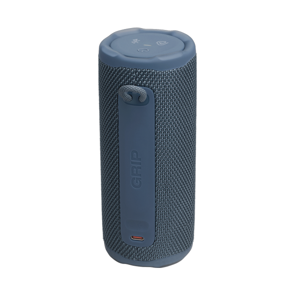 רמקול אלחוטי JBL Grip כחול | רמקול בלוטות׳ קומפקטי עם סאונד עוצמתי ועיצוב מואר