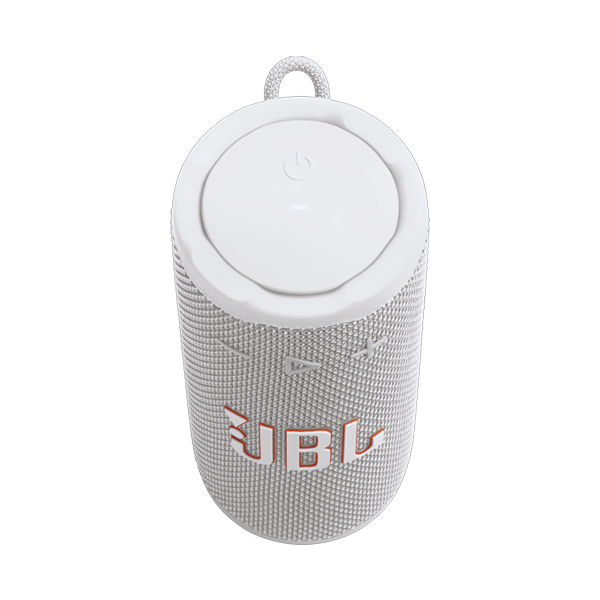 רמקול אלחוטי JBL Grip לבן | רמקול בלוטות׳ קומפקטי עם סאונד עוצמתי ועיצוב מואר