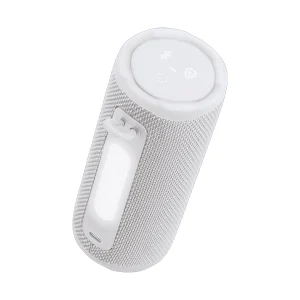רמקול אלחוטי JBL Grip לבן | רמקול בלוטות׳ קומפקטי עם סאונד עוצמתי ועיצוב מואר