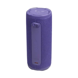 רמקול אלחוטי JBL Grip סגול | רמקול בלוטות׳ קומפקטי עם סאונד עוצמתי ועיצוב מואר