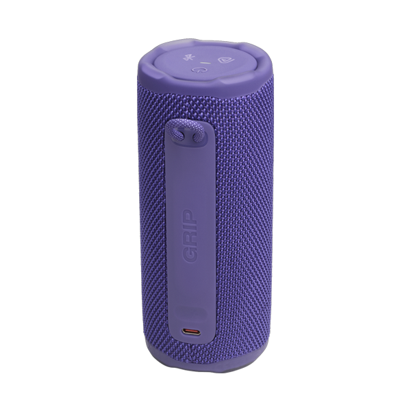 רמקול אלחוטי JBL Grip סגול | רמקול בלוטות׳ קומפקטי עם סאונד עוצמתי ועיצוב מואר