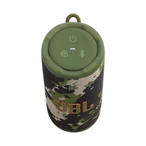 רמקול אלחוטי JBL Grip צבאי | רמקול בלוטות׳ קומפקטי עם סאונד עוצמתי ועיצוב מואר