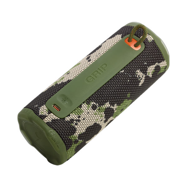 רמקול אלחוטי JBL Grip צבאי | רמקול בלוטות׳ קומפקטי עם סאונד עוצמתי ועיצוב מואר