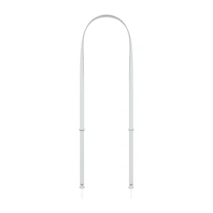 שרוך נשיאה מקורי לאייפון אפור לחיבור עם לולאות לצידי הכיסוי | Apple Crossbody Light Gray