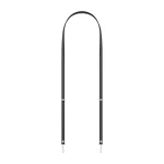 שרוך נשיאה מקורי לאייפון שחור לחיבור עם לולאות לצידי הכיסוי | Apple Crossbody Black