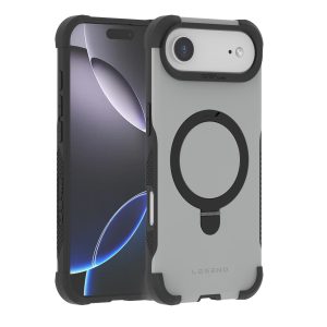 כיסוי סטנד לאייפון אייר אפור תומך MagSafe מעוצב בגימור יוקרתי | Grip Case Legend