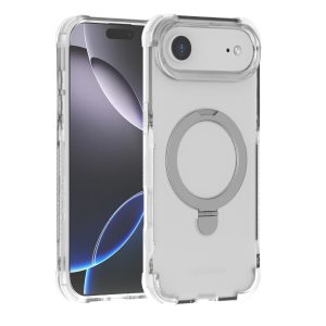 כיסוי סטנד לאייפון אייר שקוף תומך MagSafe מעוצב בגימור יוקרתי | Grip Case Legend